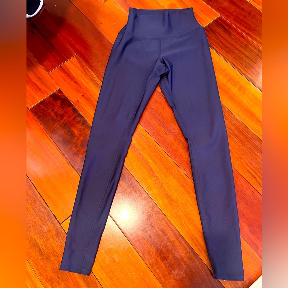 Navy blue Alo Yoga 7/8 High-Waist Legging